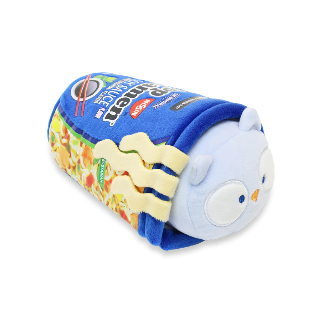 Top Ramen Cup Soy Sauce Owlyroll Small Anirollz Plush Blanket