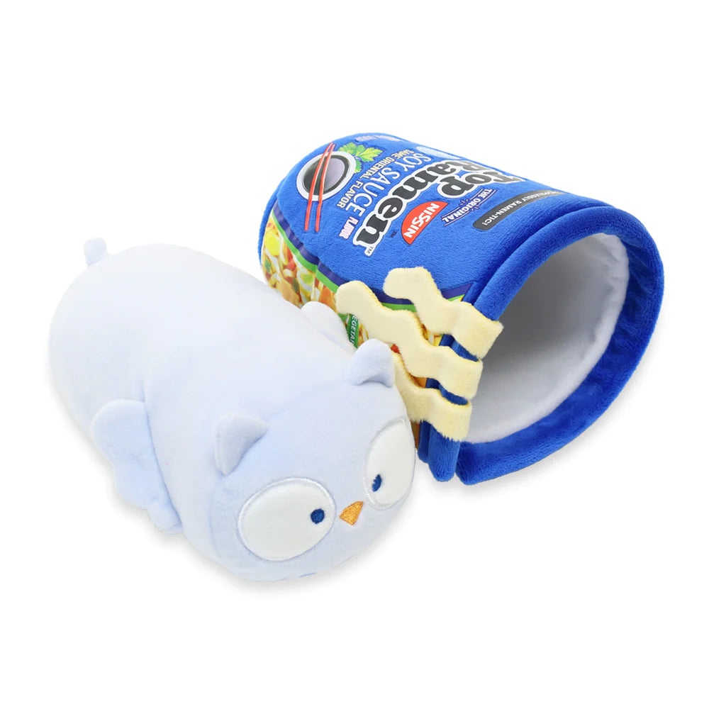 Top Ramen Cup Soy Sauce Owlyroll Small Anirollz Plush Blanket