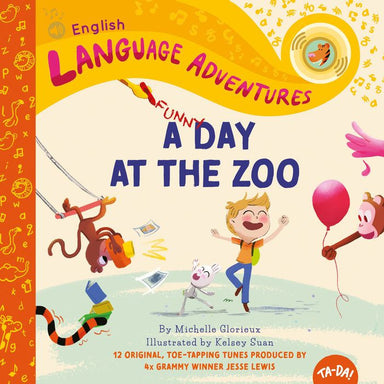 A Funny Day at the Zoo Sound Book in English