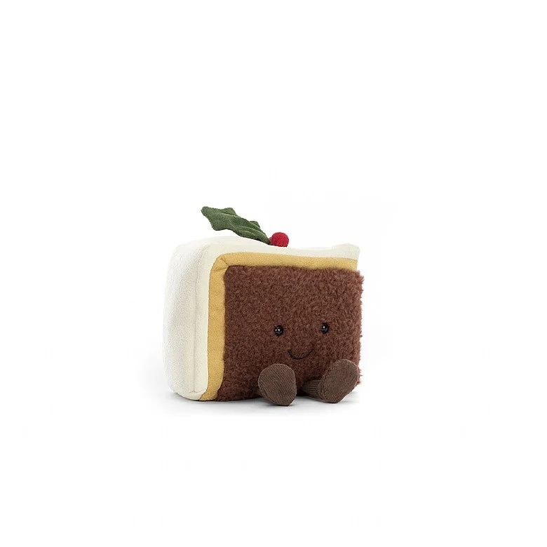 Amuseable Slice of Christmas Cake