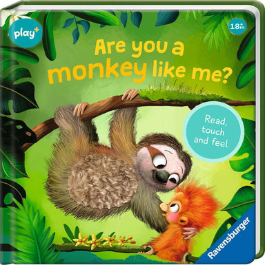 Are You A Monkey Like Me? Board Book
