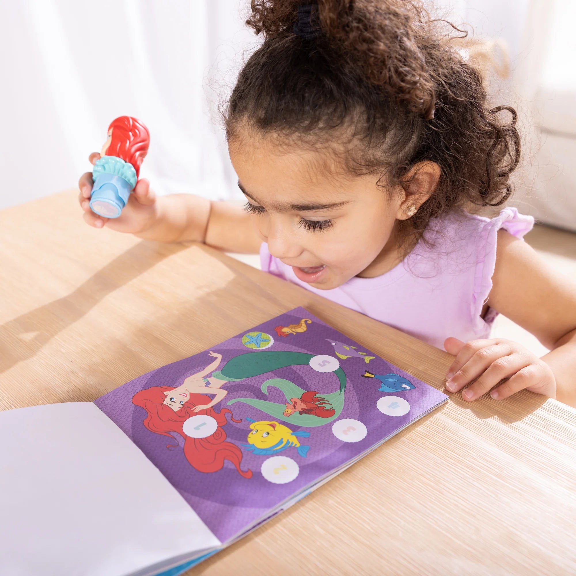 Ariel Sticker WOW! Activity Pad & Sticker Stamper