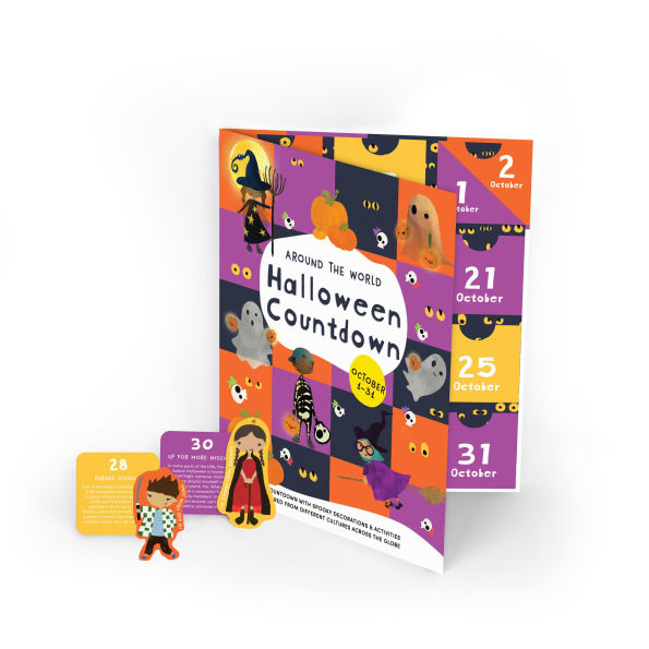 Around the World Spooky Advent Calendar Halloween Edition