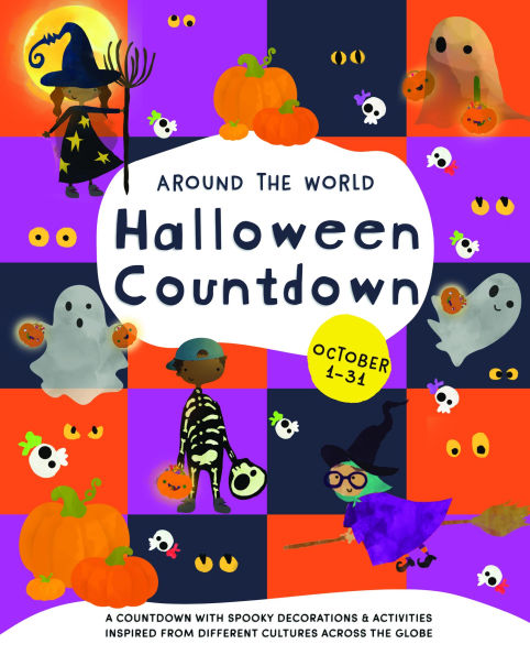Around the World Spooky Advent Calendar Halloween Edition