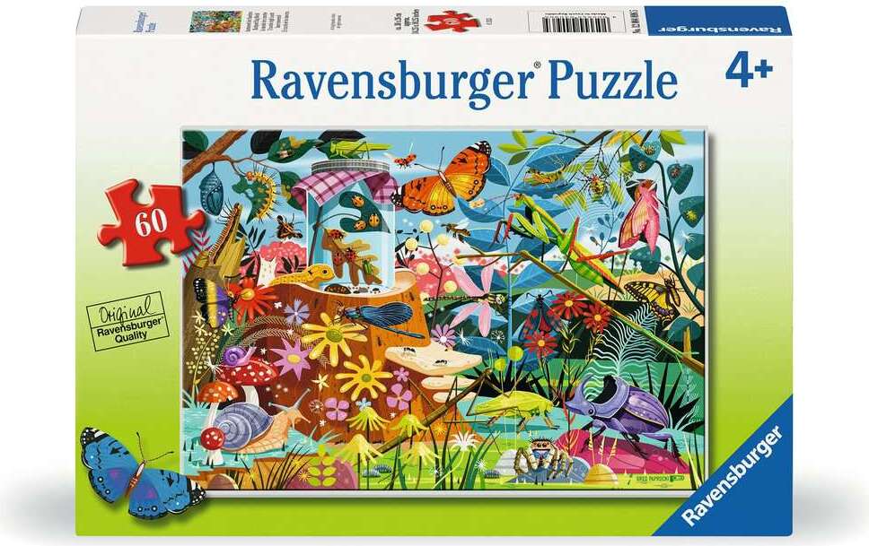 Backyard Bug World 60 Piece Puzzle