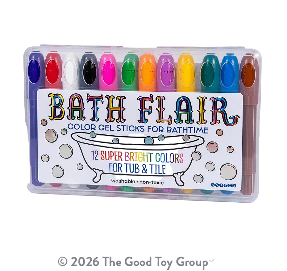 Bath Flair Color Gel Sticks for Bathtime Set
