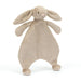 beige bashful bunny comforter blanket jellycat