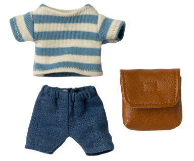 Big Brother Mouse Clothes & Brown Bag