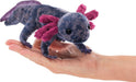 Black Axolotl Puppet