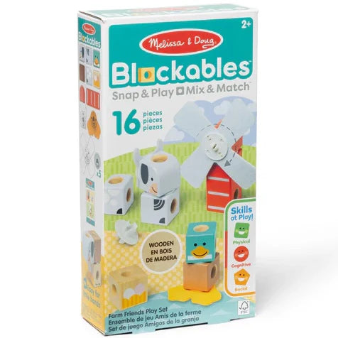 Blockables Farm Friends Play Set