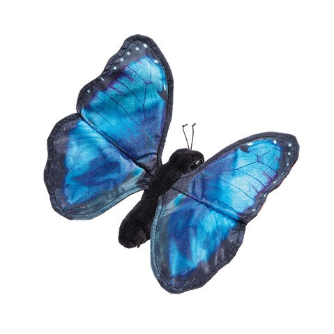 Blue Morpho Butterfly Puppet