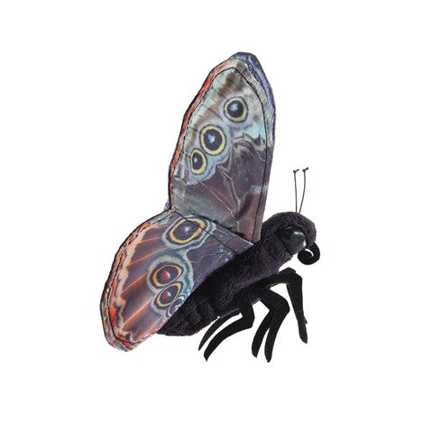 Blue Morpho Butterfly Puppet