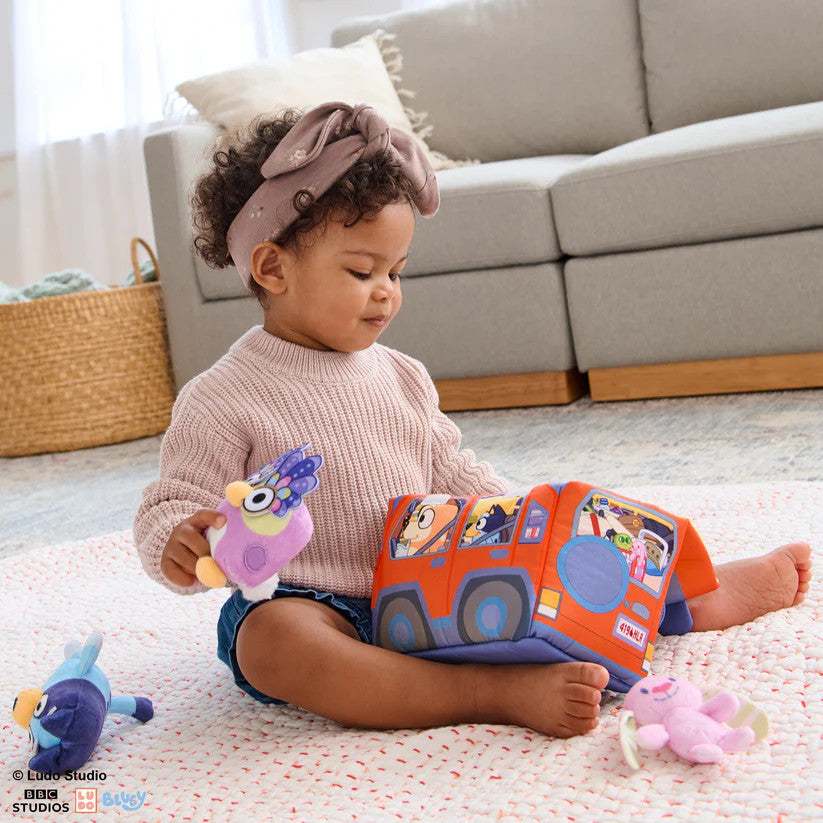 Bluey 5 Piece Plush Playset