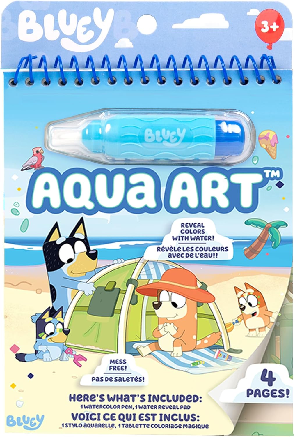 Bluey Aqua Art Pad