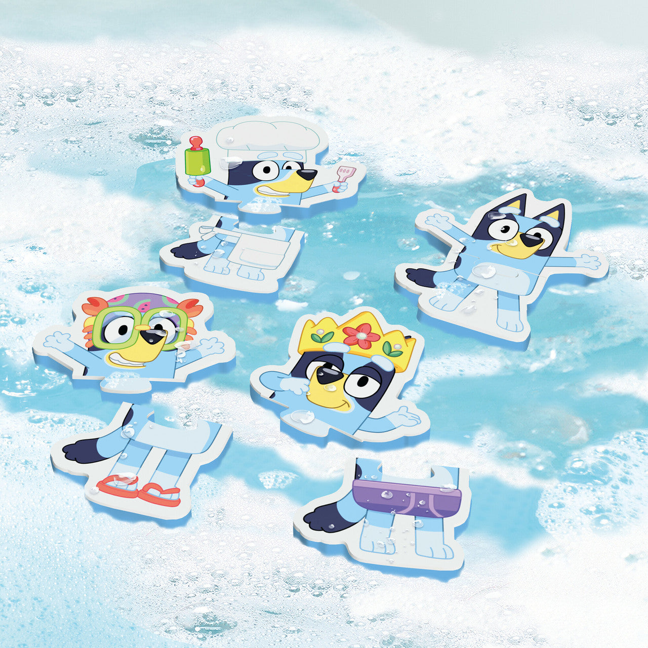 Bluey Puzzle Bath Toy