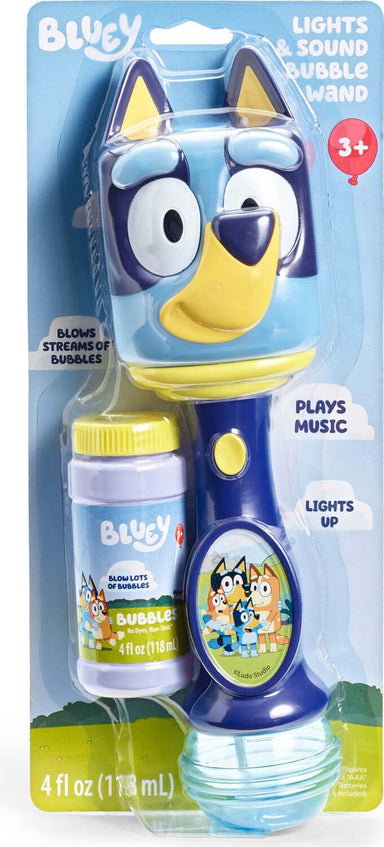 Bluey Lights and Sounds Bubble Wand