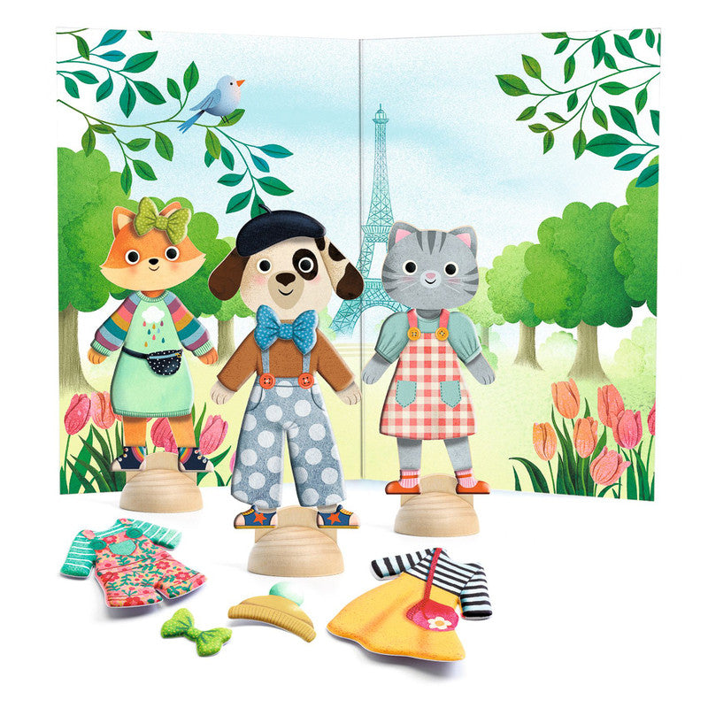 Bonjour Paris Collage Craft Kit
