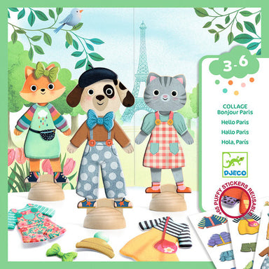 Bonjour Paris Collage Craft Kit