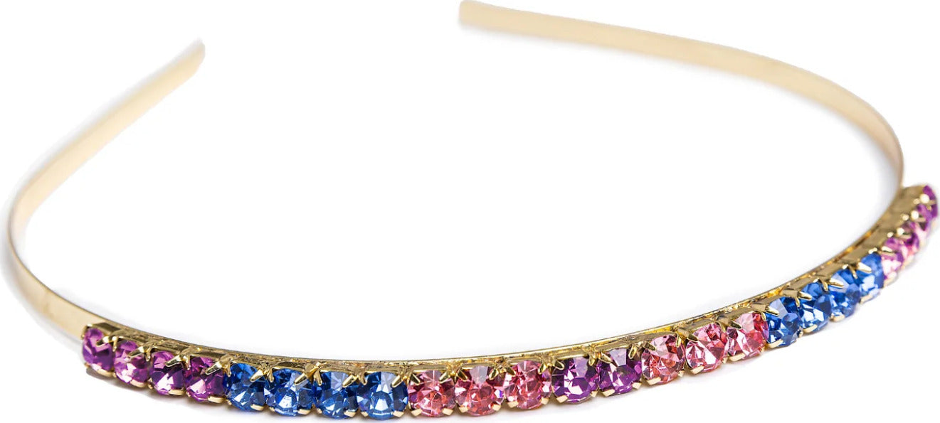 Boutique Chunky Gem Multicolour Headband