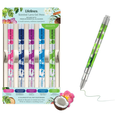 Brights Scented Lava Pen 5-Pack Set