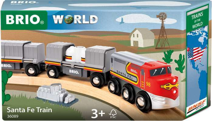 Brio Trains of the World Santa Fe Train
