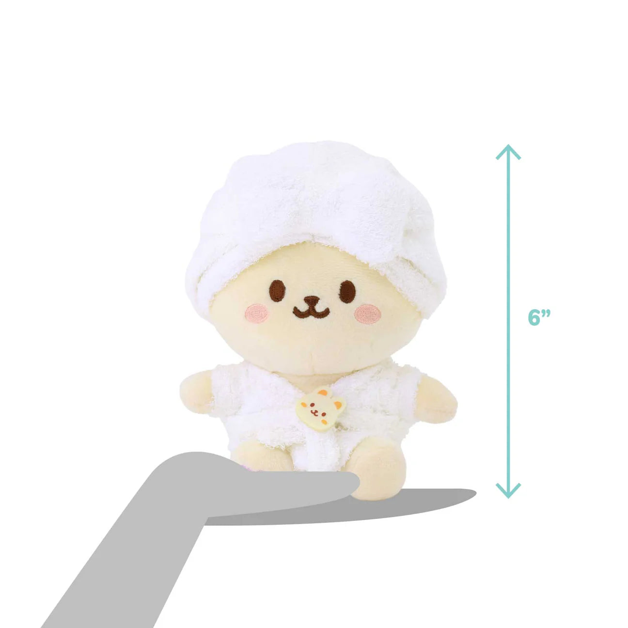 Bunniroll with Spa Turban Plush Sitting