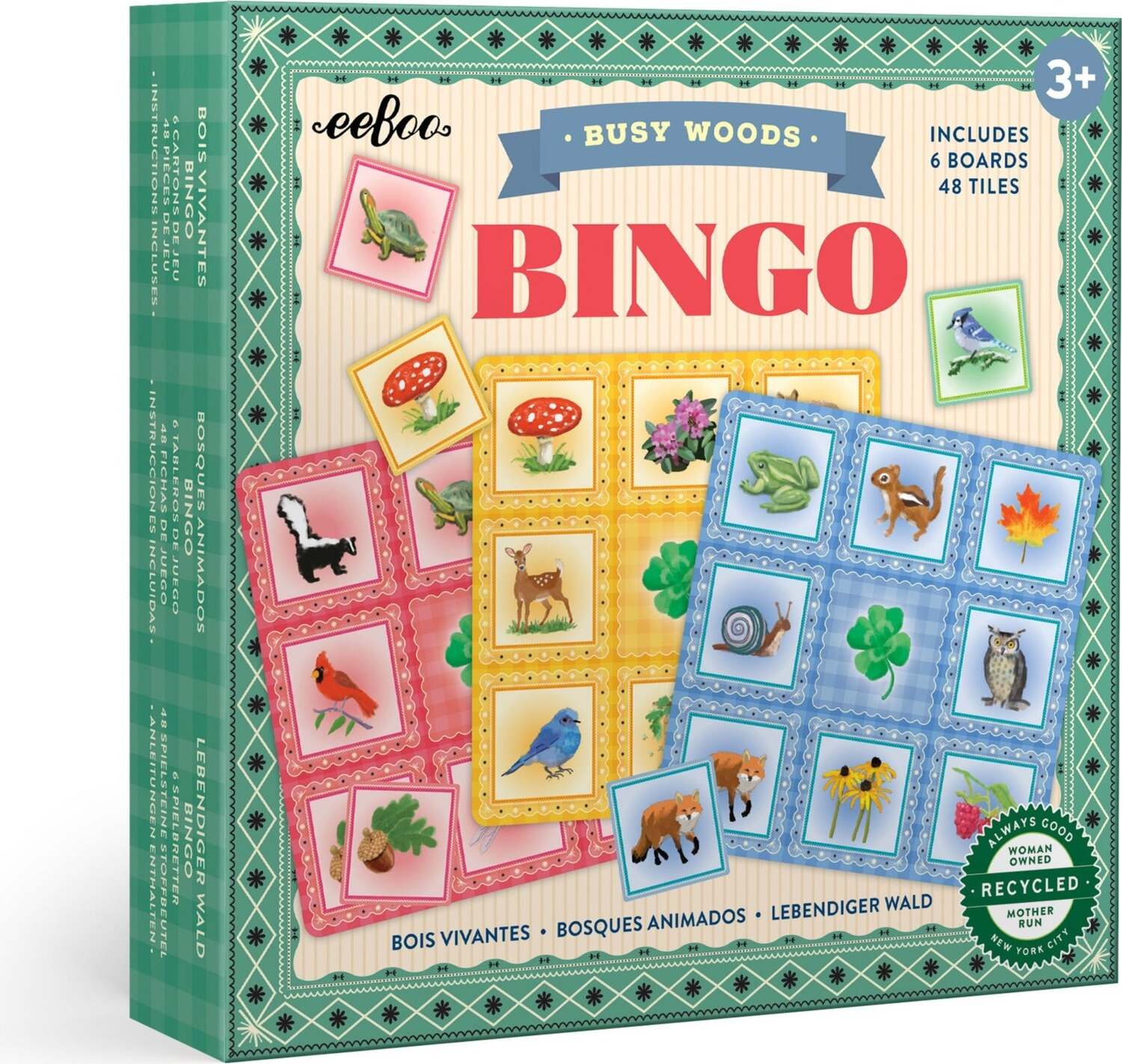 Busy Woods Bingo Game