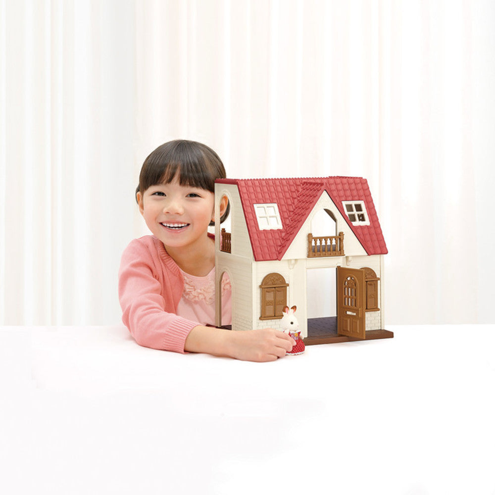 Calico Critters Red Roof Cozy Cottage Starter Home
