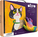 Cat OKTO Sensory Art Coloring with Clay Set by Numbers