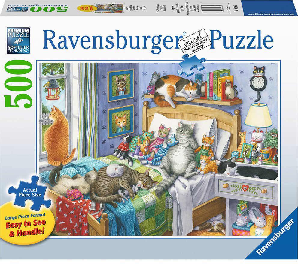 Cat's Nap 500 pc Lg Format Puzzle