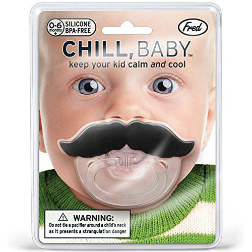 Chill Baby Mustache Pacifier