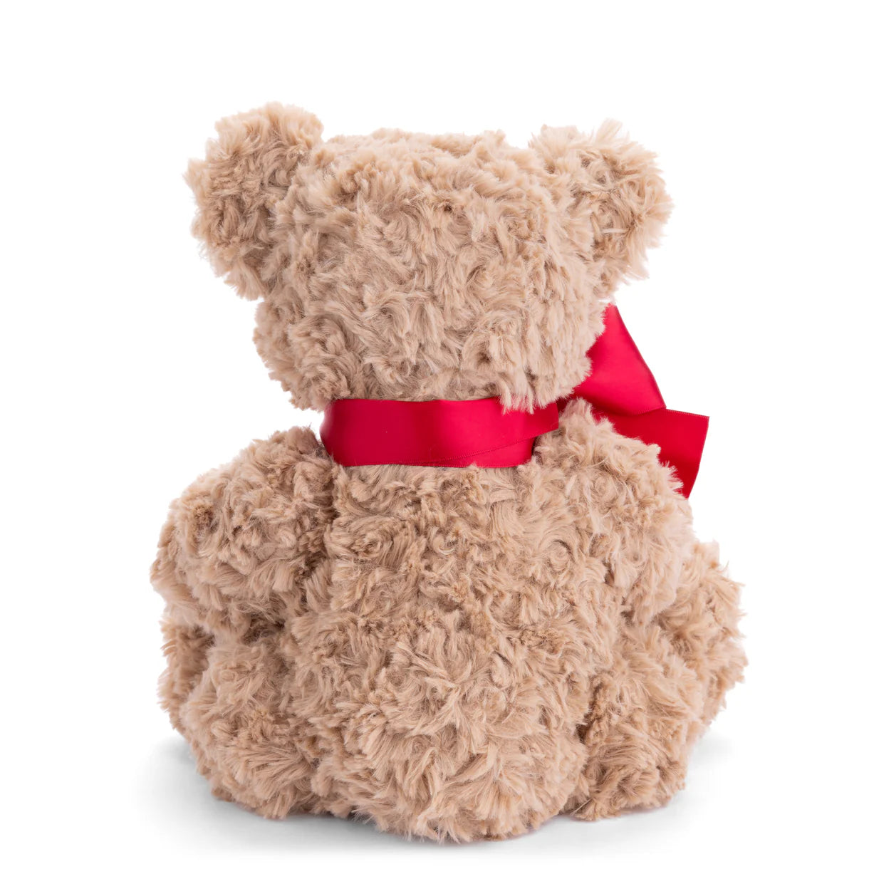 Christian Teddy Bear with Red Bow