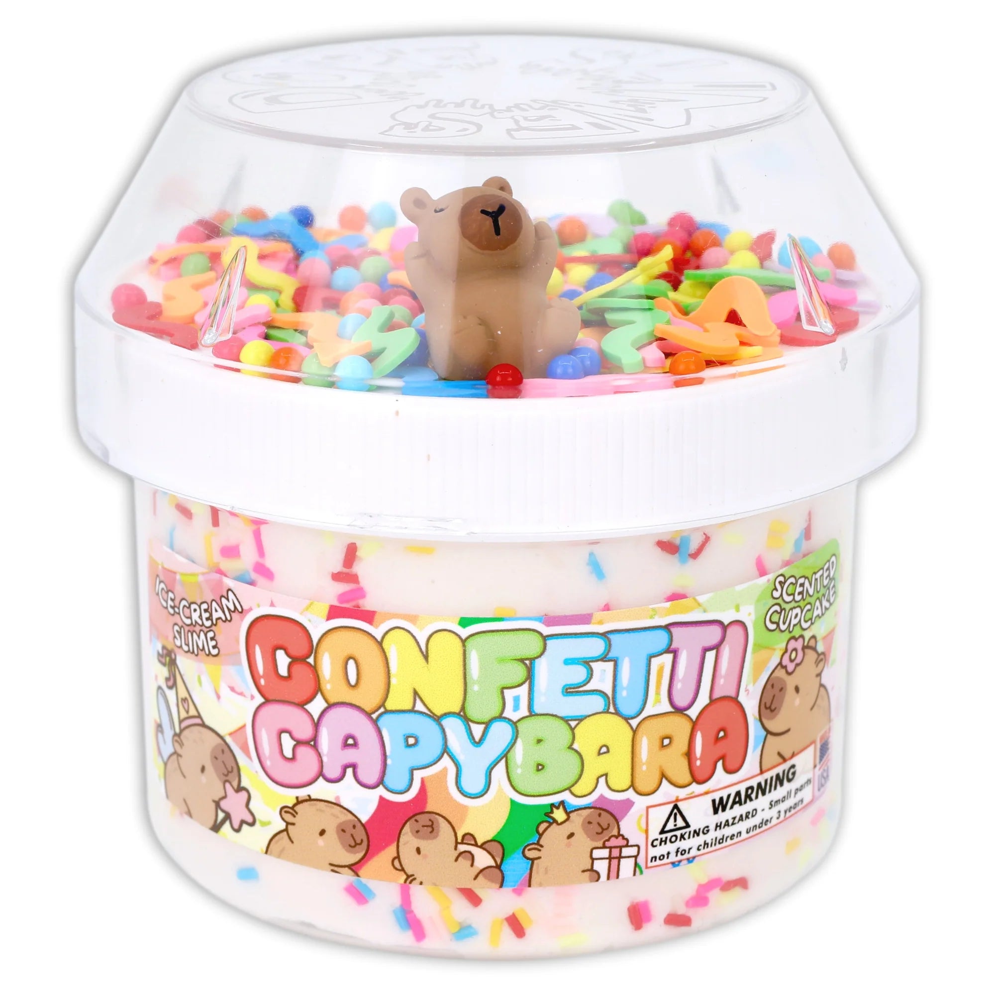Confetti Capybara Dope Slimes