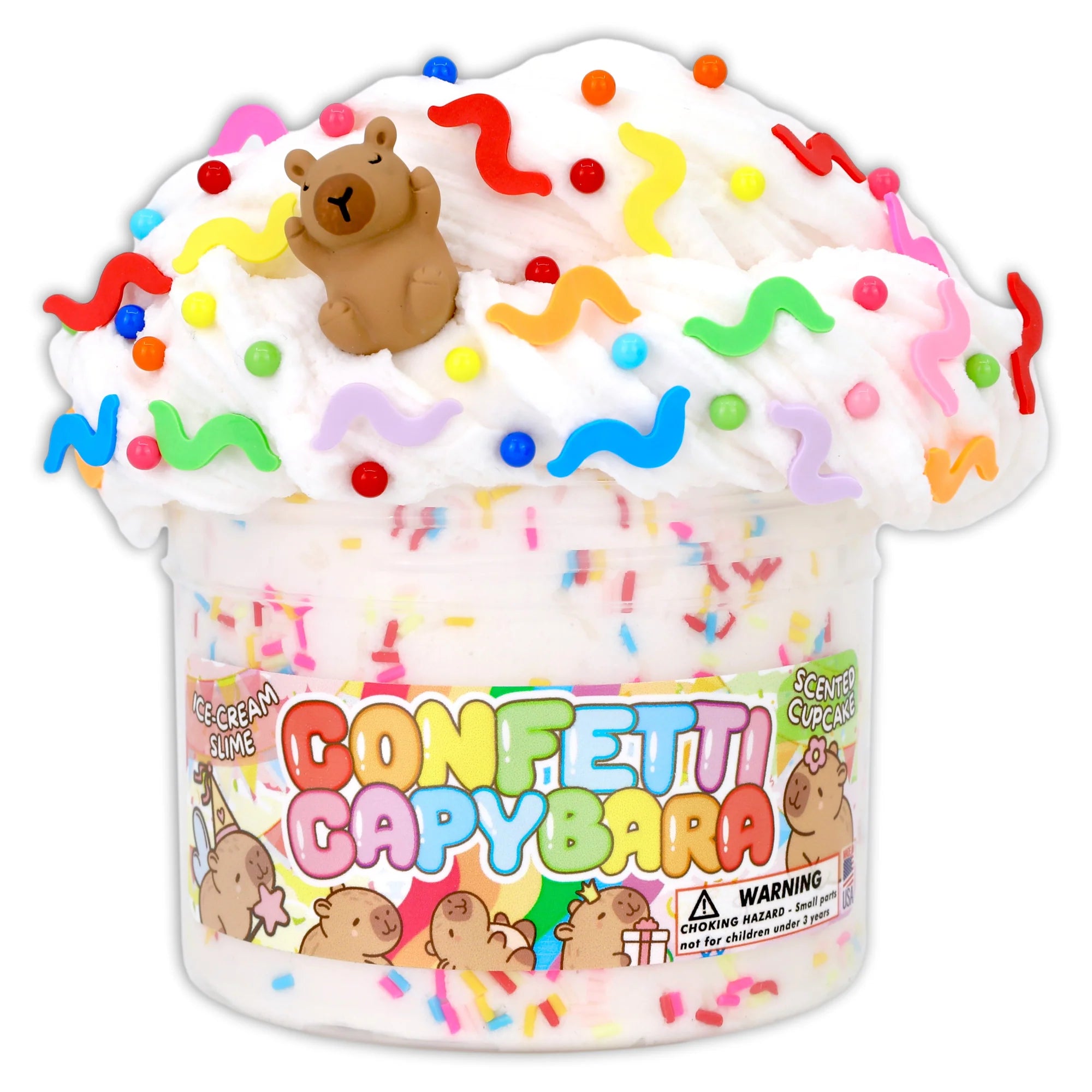 Confetti Capybara Dope Slimes