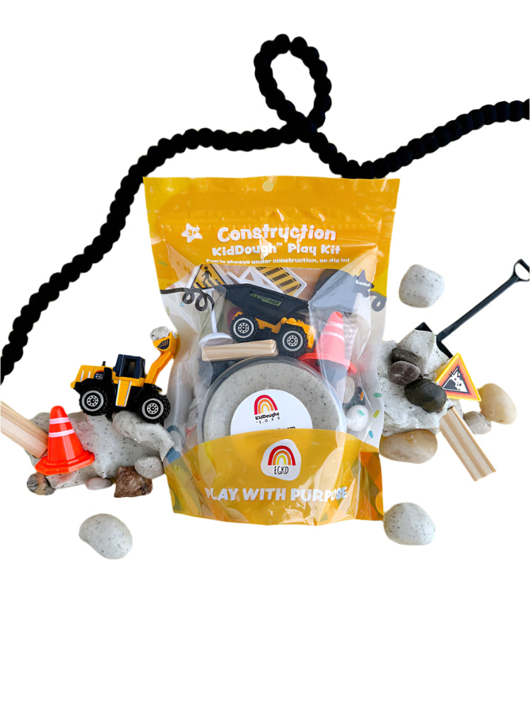 Construction KidDough Play Kit