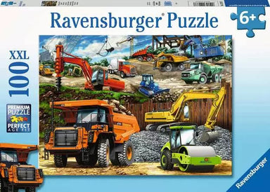 Construction Vehicles 100 pc Puzzle