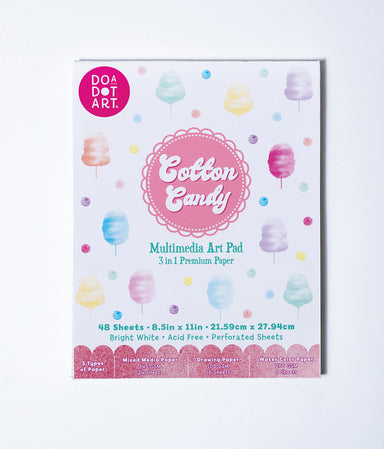 Cotton Candy Multimedia Art Pad