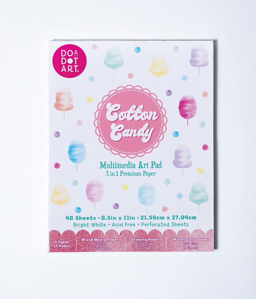 Cotton Candy Multimedia Art Pad