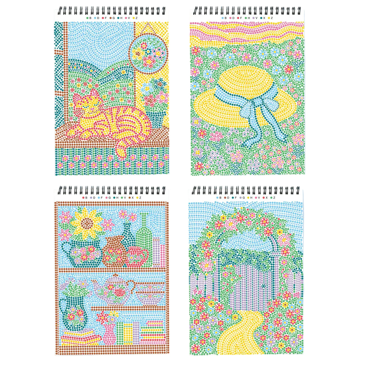 Cozy Cottage FlowArt Dot-By-Letter