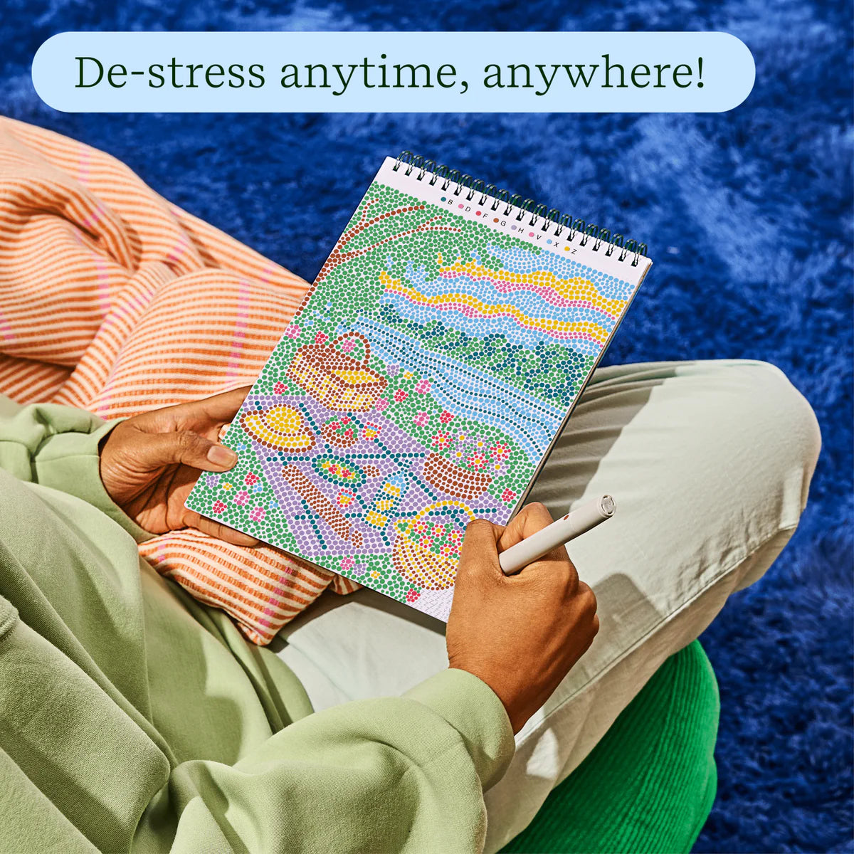 Cozy Cottage FlowArt Dot-By-Letter