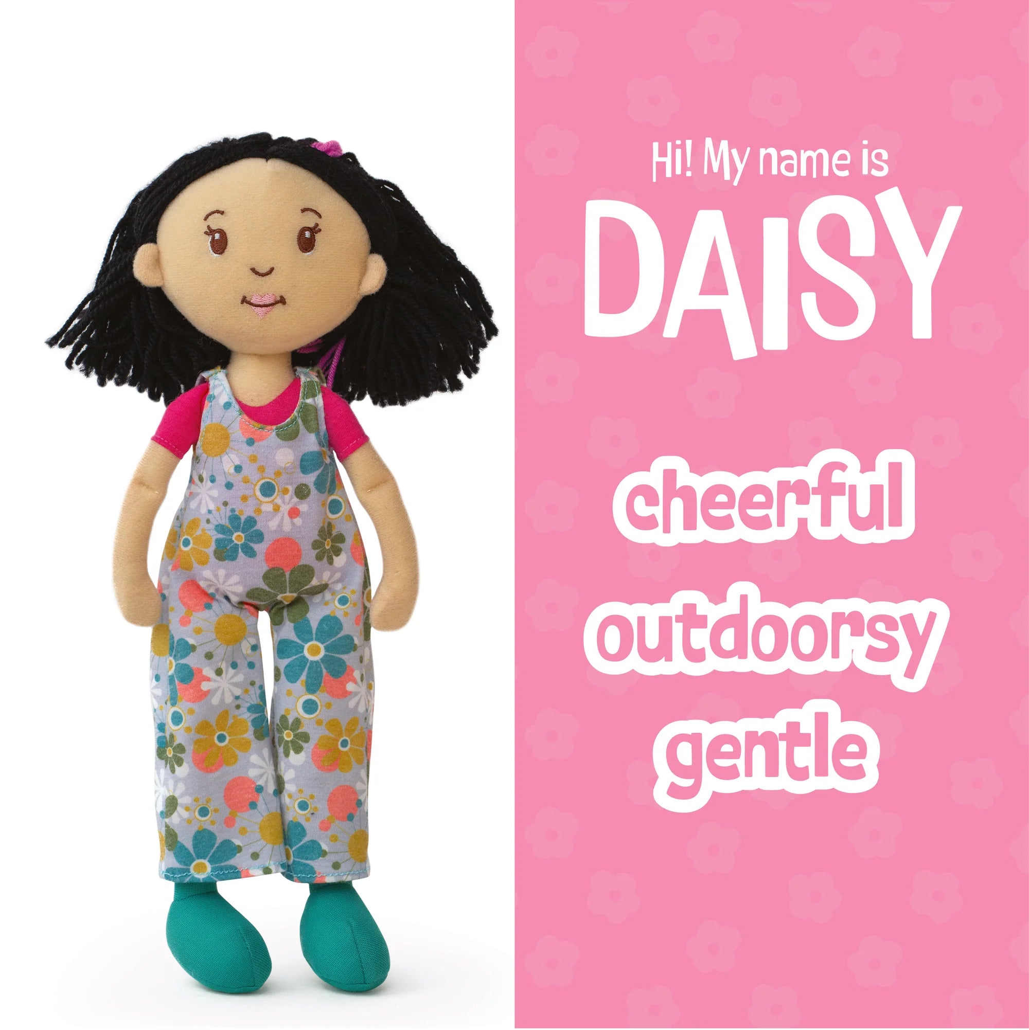 Daisy Light Beige Skin with Black Hair Groovy Girls Doll