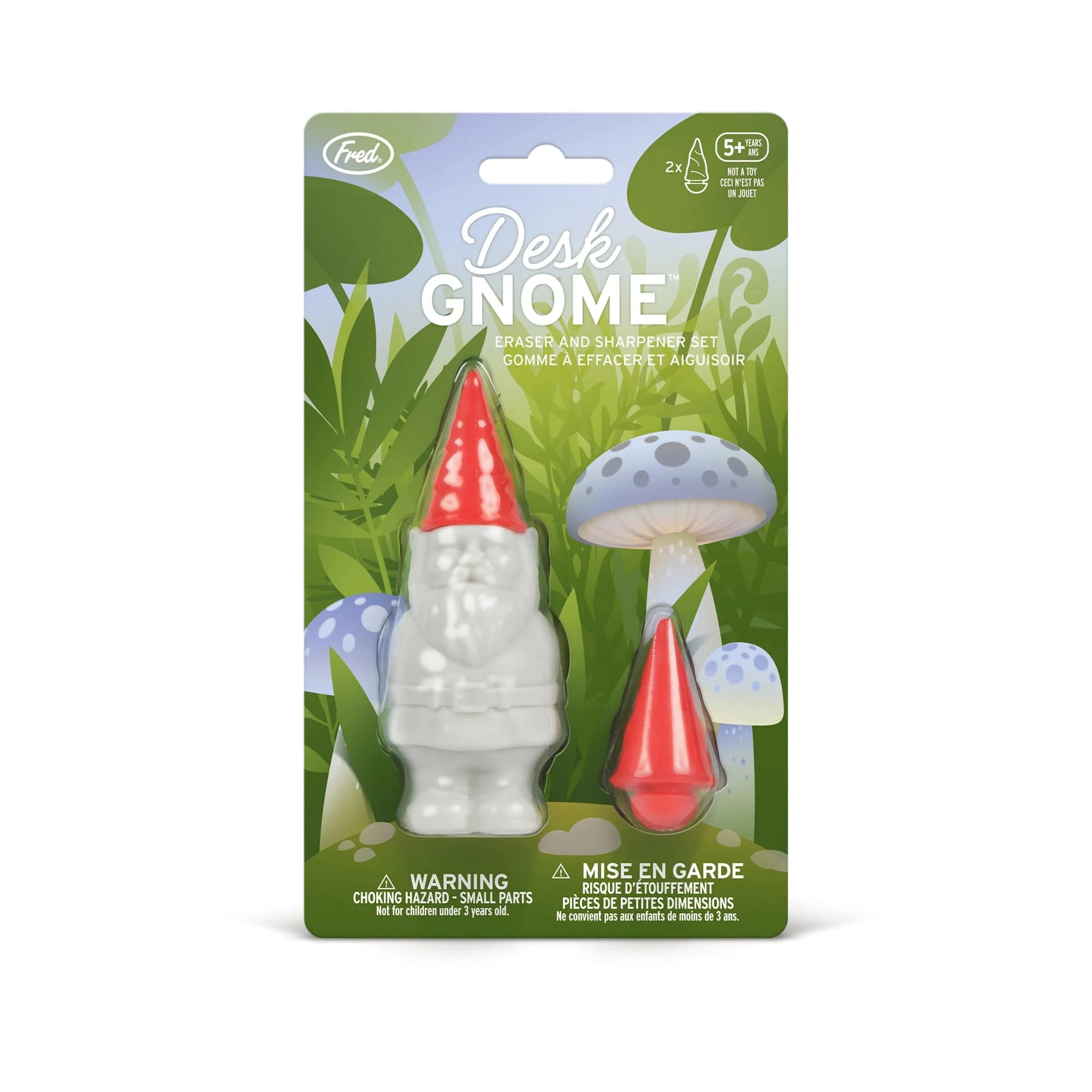 Desk Gnome Pencil Sharpener & Eraser