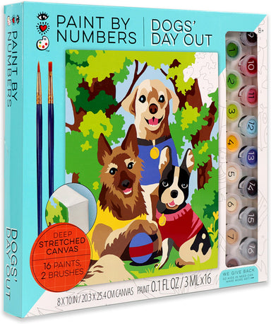 Dogs' Day Out Paint By Number