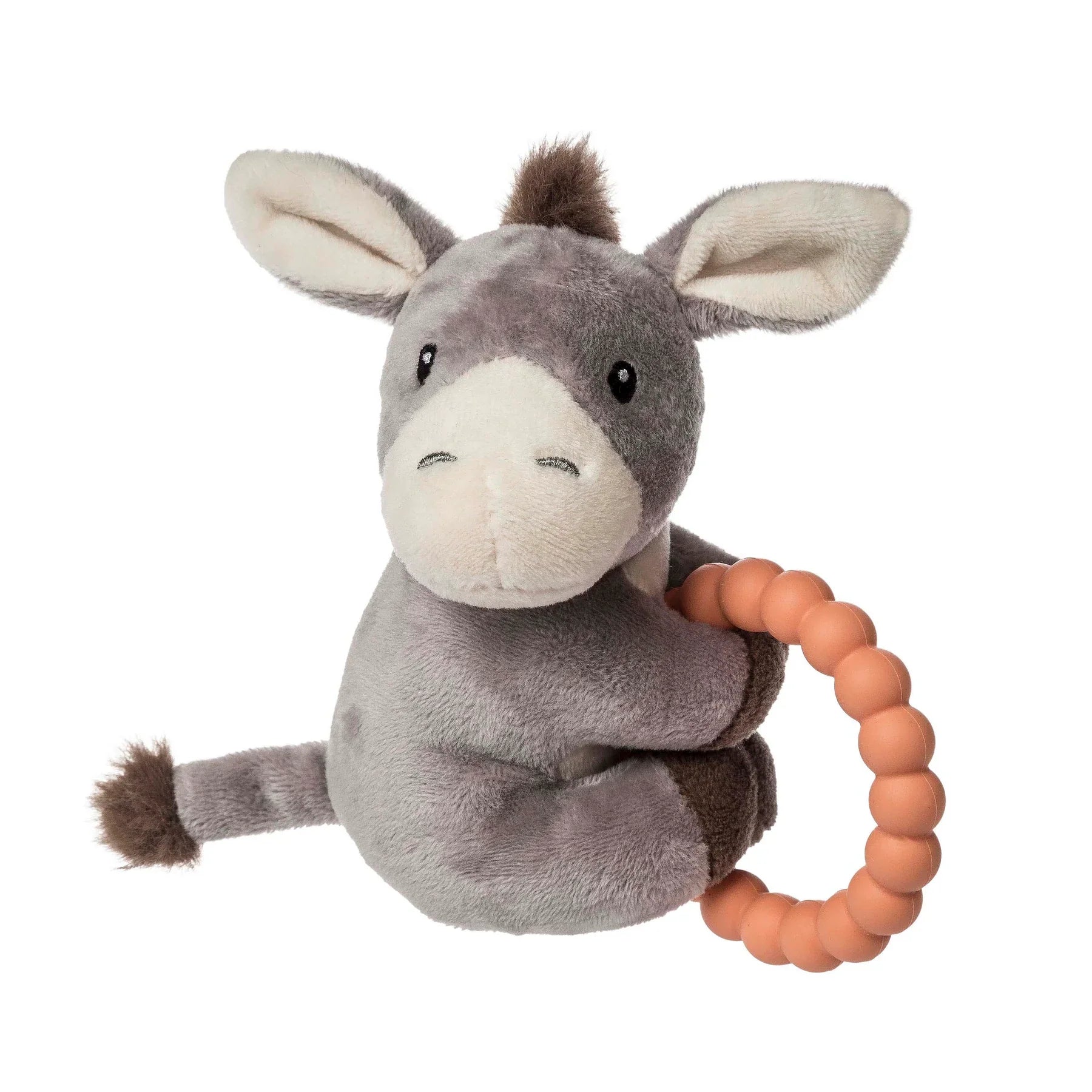 Dusty Donkey Teether Rattle