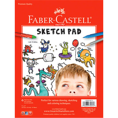 Faber-Castell Sketch Pad 9" x 12"