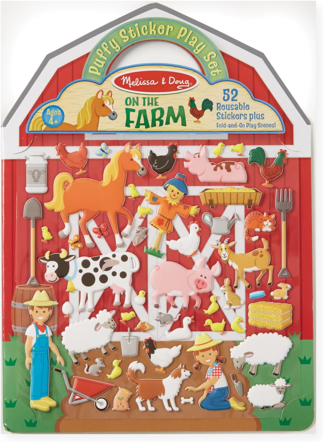 Puffy Sticker Farm Play Set