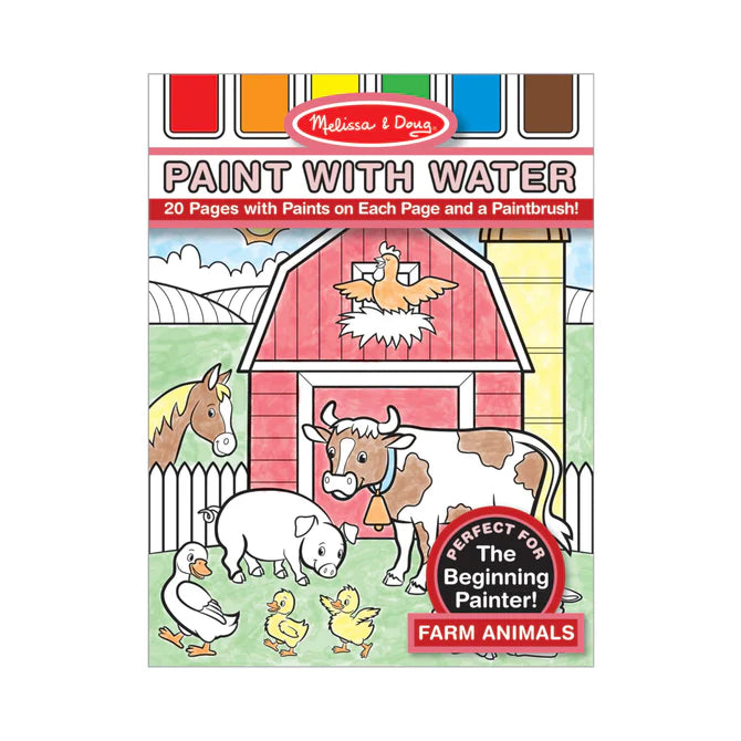 Farm Animals Paint with Water