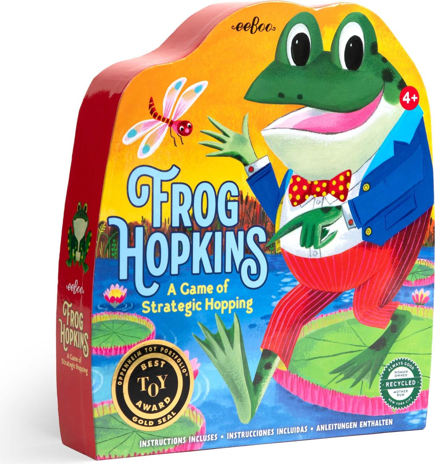 Frog Hopkins Shaped Game