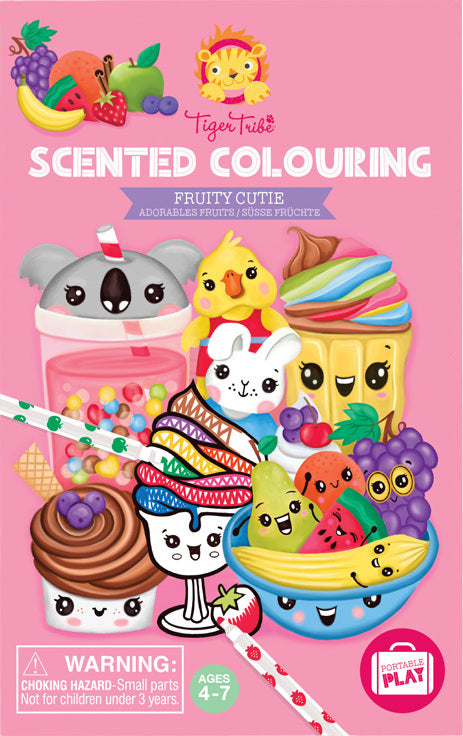 Fruitie Cutie Scented Colouring Set