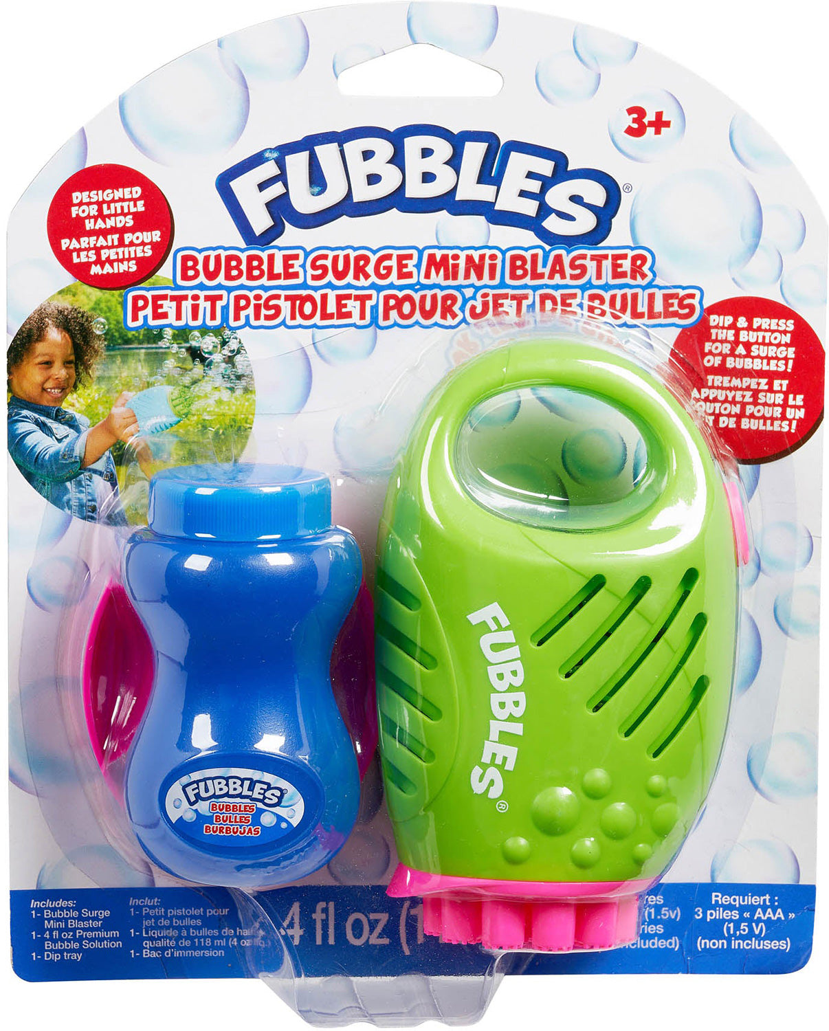 Fubbles® Bubble Surge Mini Blaster